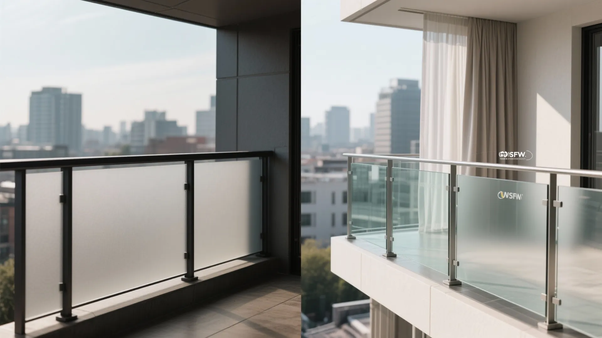Glass Balustrade and Light-Control Backdrops