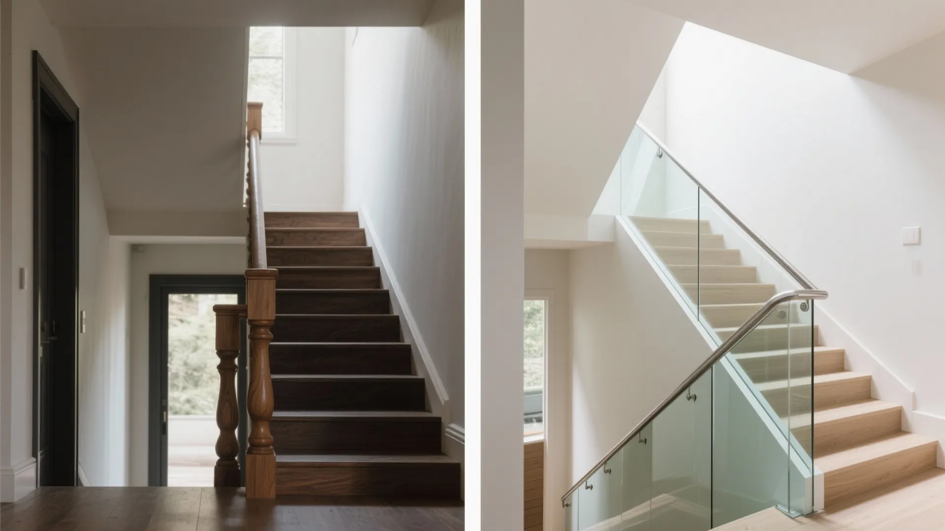 Glass balustrade to amplify light