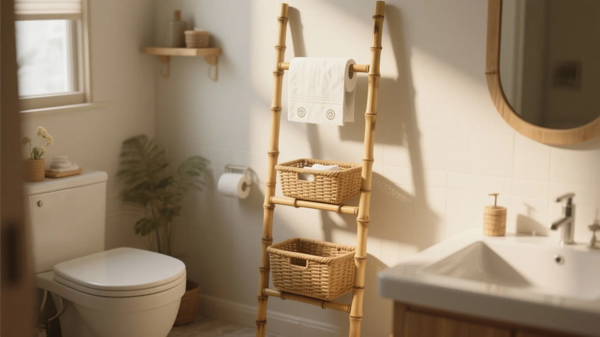 4. Ladder-Style Stand