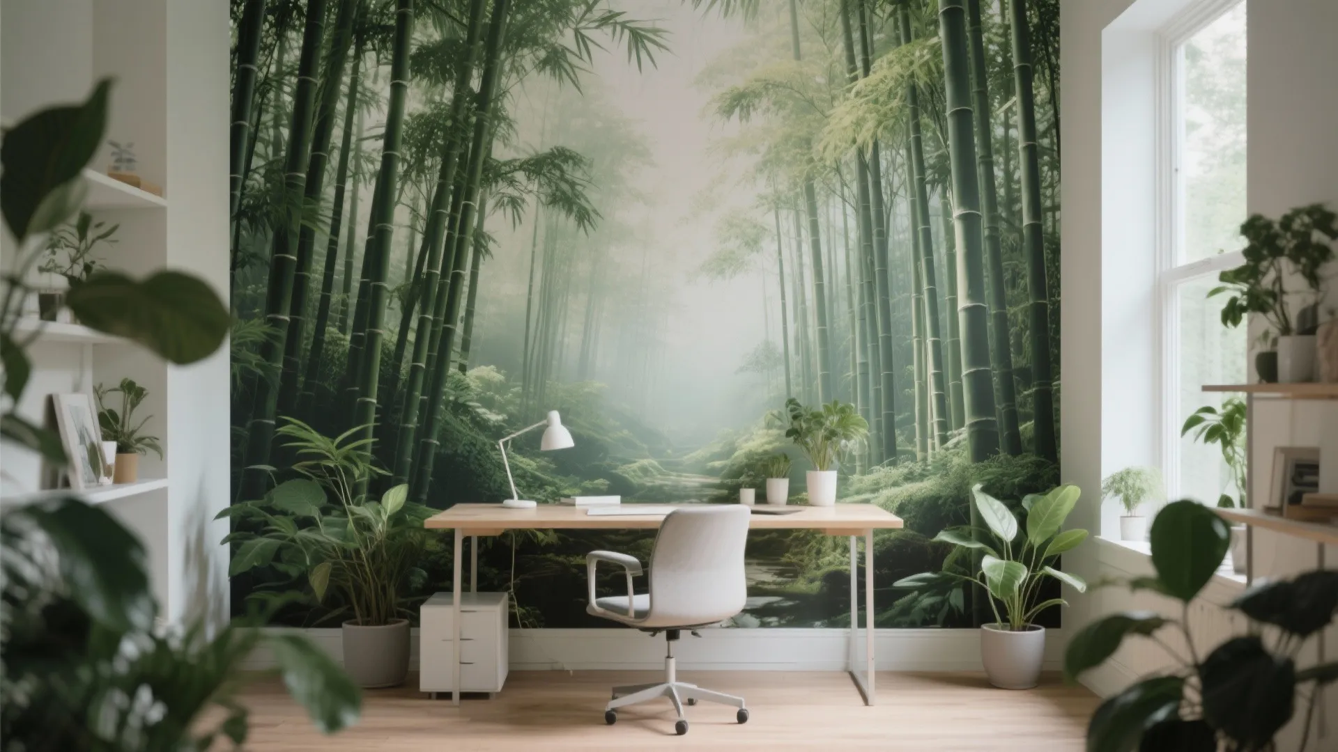5. Nature-Inspired Murals