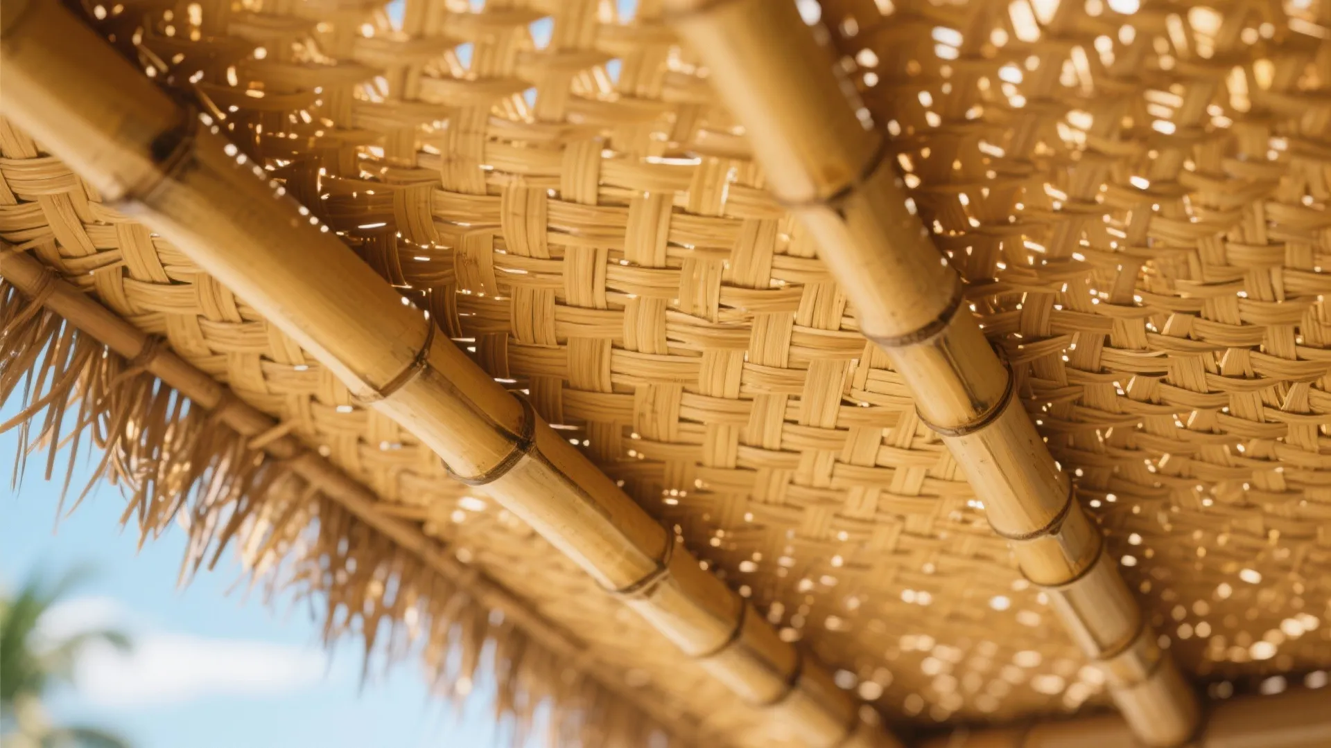 Tip 7: Bamboo or Rattan Weave