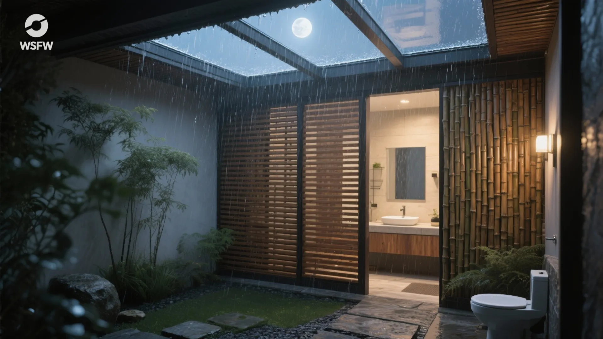 3. Bamboo Screen, Skylight, and 3D Visualization
