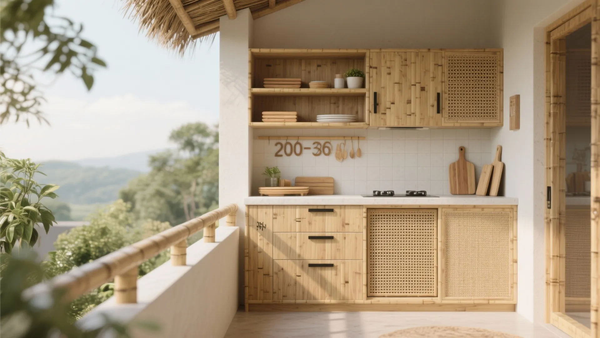 Minimalist Bamboo Storage