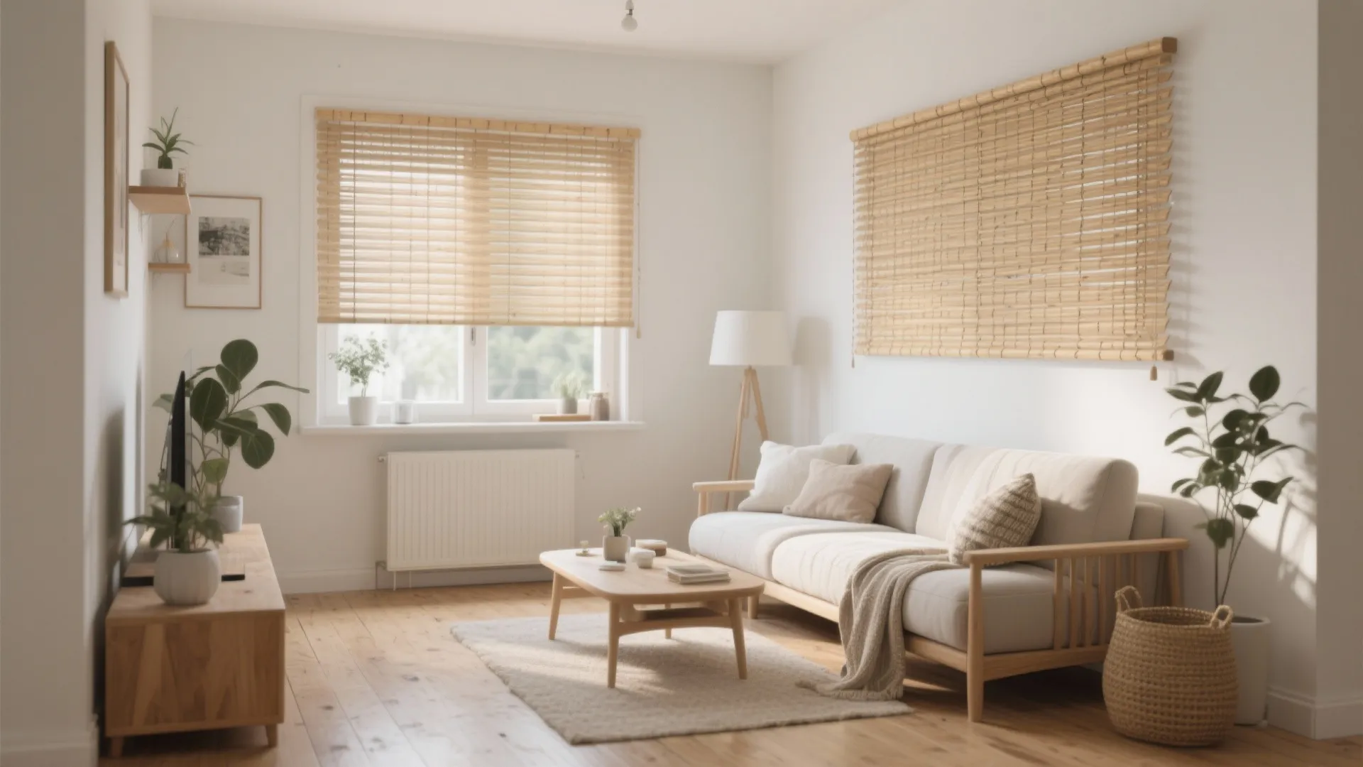 4. Bamboo & Natural Woven Shades