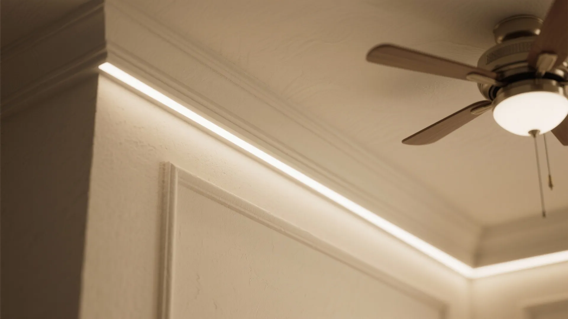 Minimalist Gypsum Bands + Recessed Spans