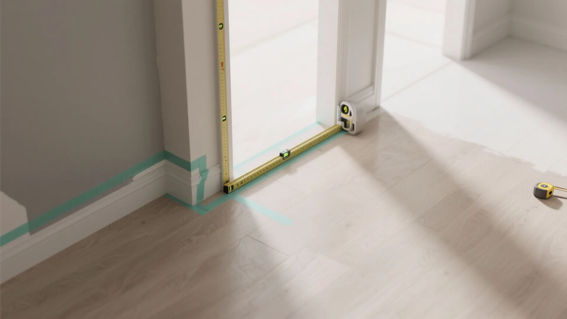 Geometric Accent Band for a Dynamic Hall