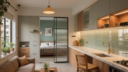 1 BHK Flat in Bandra: 5 Smart Design Ideas