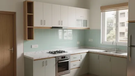 2 BHK Flat in Bandra: 5 Smart Kitchen Design Ideas