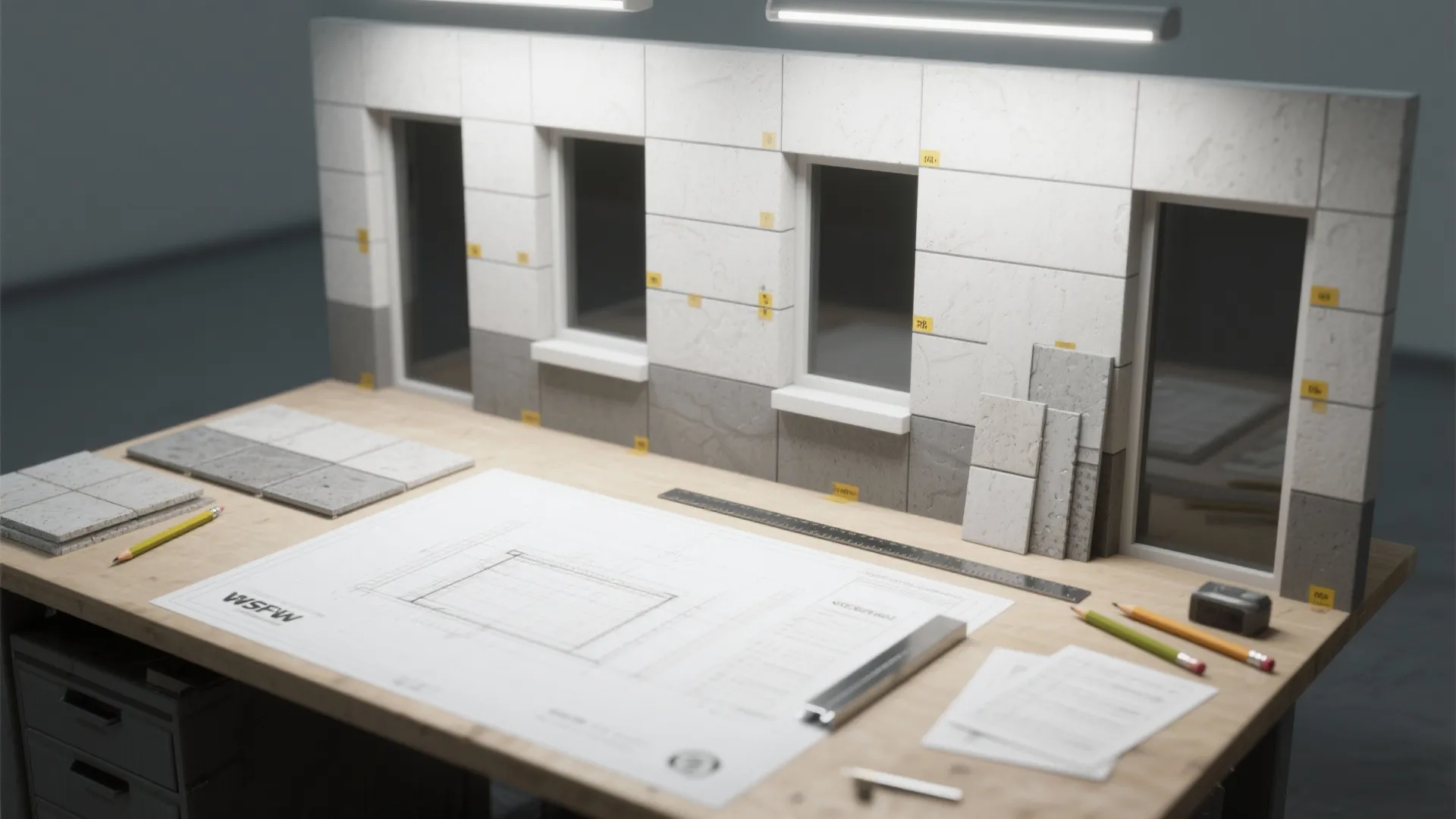Layered Bands and Reveals for Proportion Control