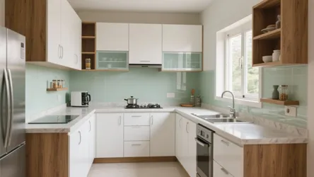 2 BHK Flat in Baner: 5 Smart Kitchen Design Inspirations