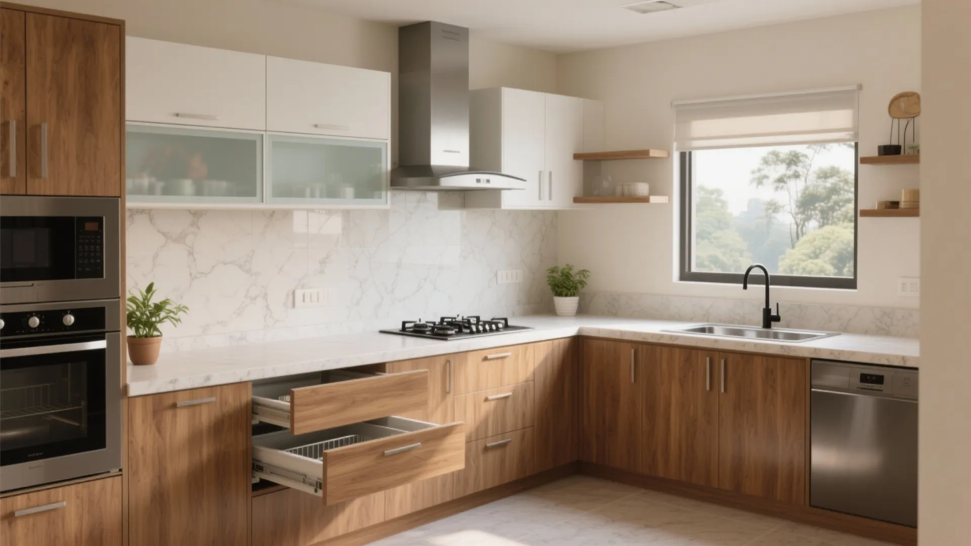 3 BHK Flats in Baner Pune: 5 Smart Kitchen Design Ideas: Small-space, big creativity—my 5 pro-approved kitchen inspirations for 3 BHK flats in Baner