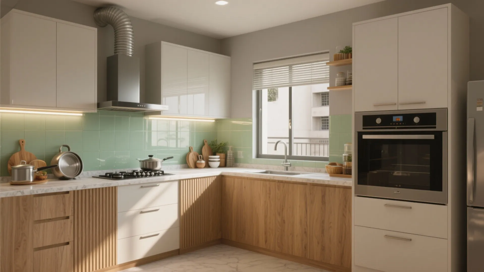 5 BHK Flat Bangalore: 5 Smart Kitchen Design Ideas: Small space, big creativity—my pro tips for 5 BHK kitchen planning in Bangalore