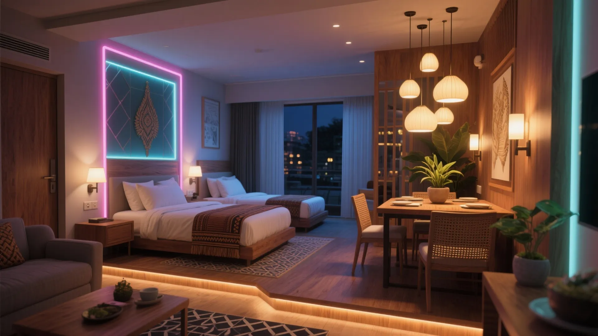 2-Bedroom Hotel Bangkok Design Ideas: Creative small-space solutions for a 2-bedroom hotel suite in Bangkok — 5 practical inspirations from a pro