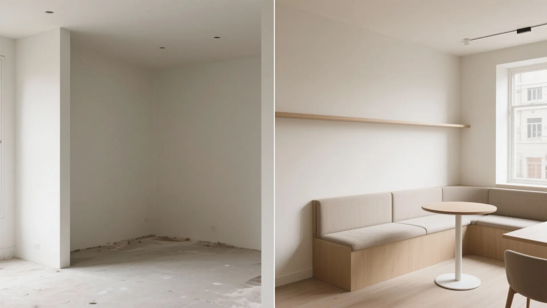 Half Walls, Banquettes & Pony Partitions