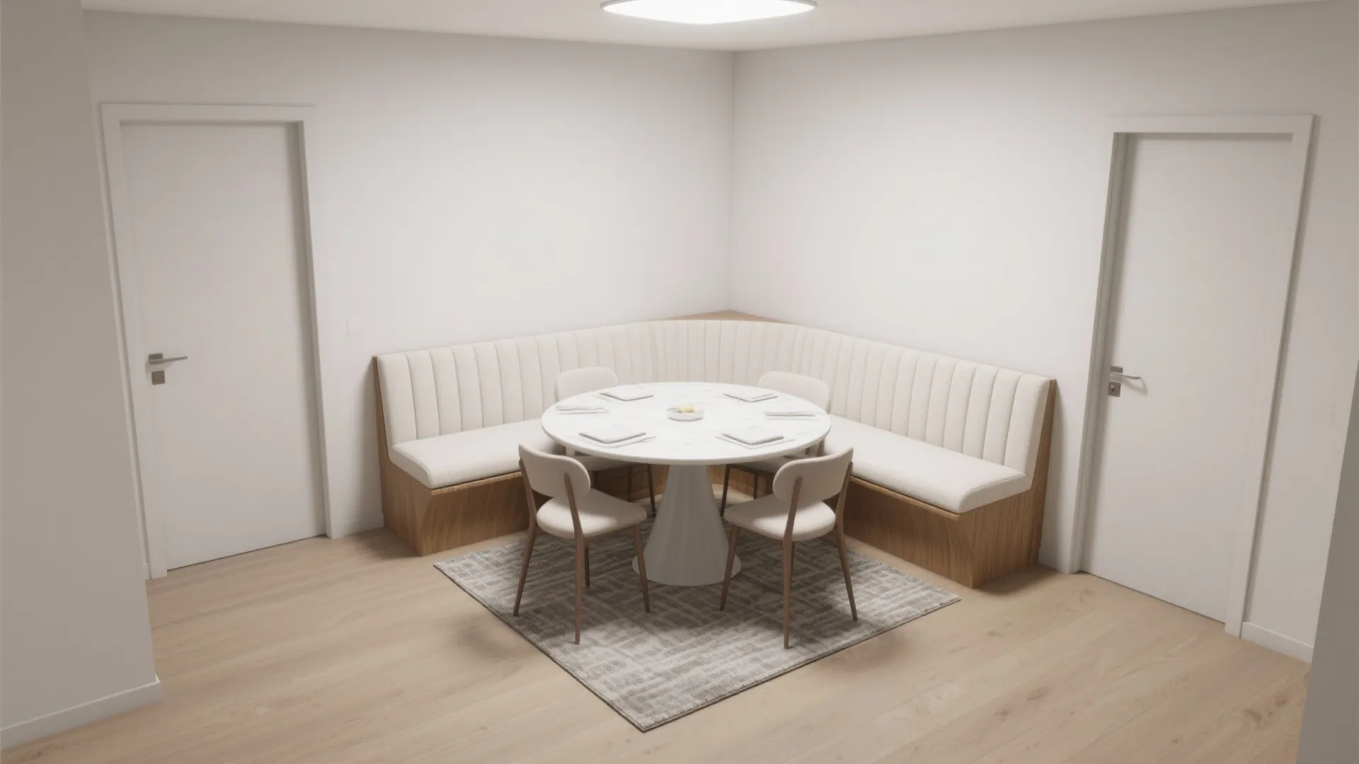 3) Build a space-savvy banquette