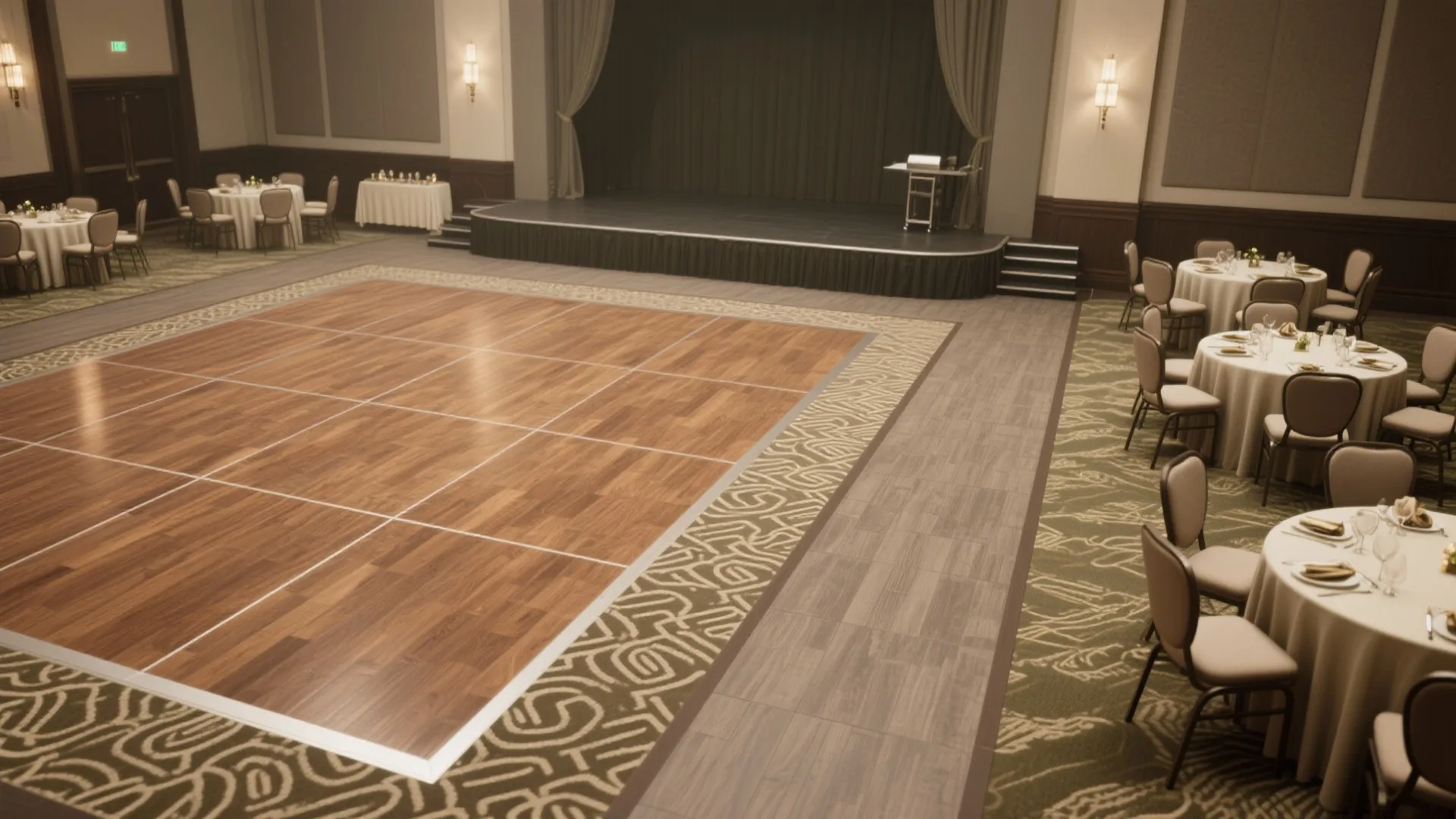 Banquet Hall Flooring Design: Elevate Every Event in Style: 1 Minute to Choose Your Perfect Banquet Hall Flooring Style