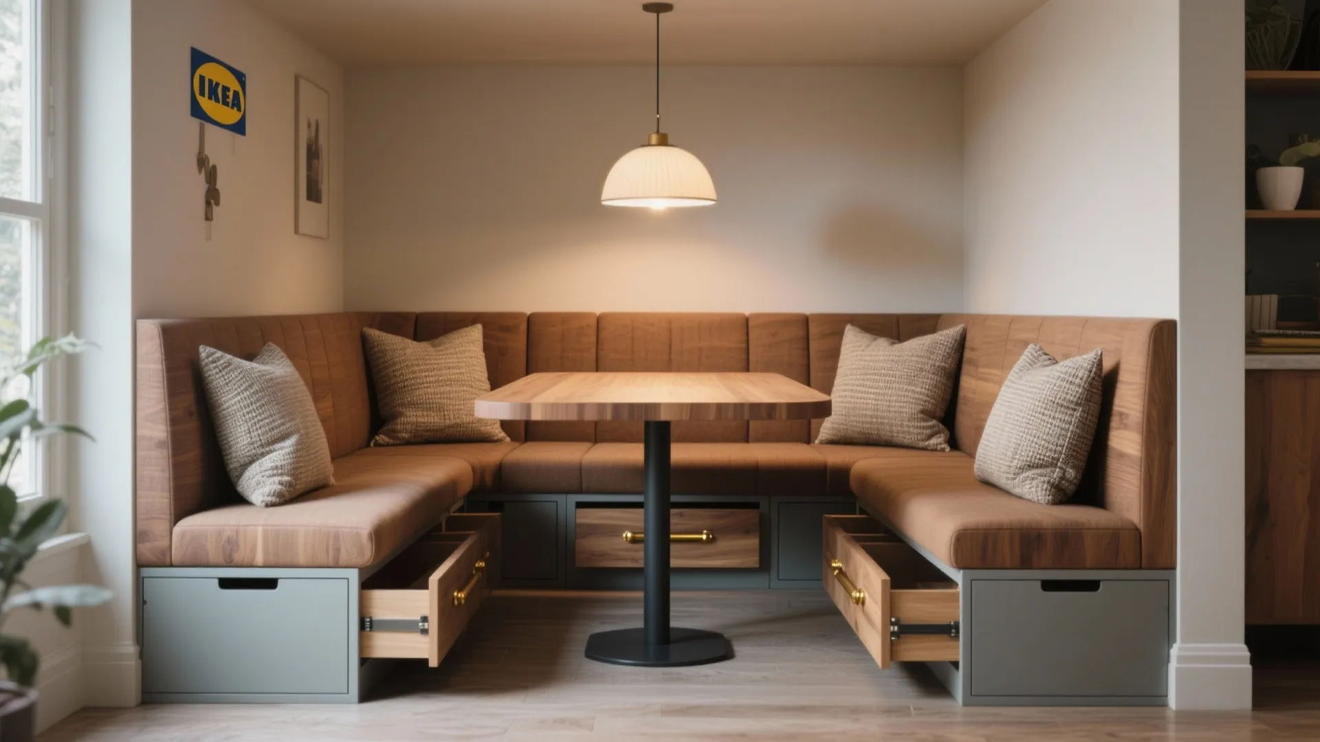 Built-In Bench Seating and Banquettes