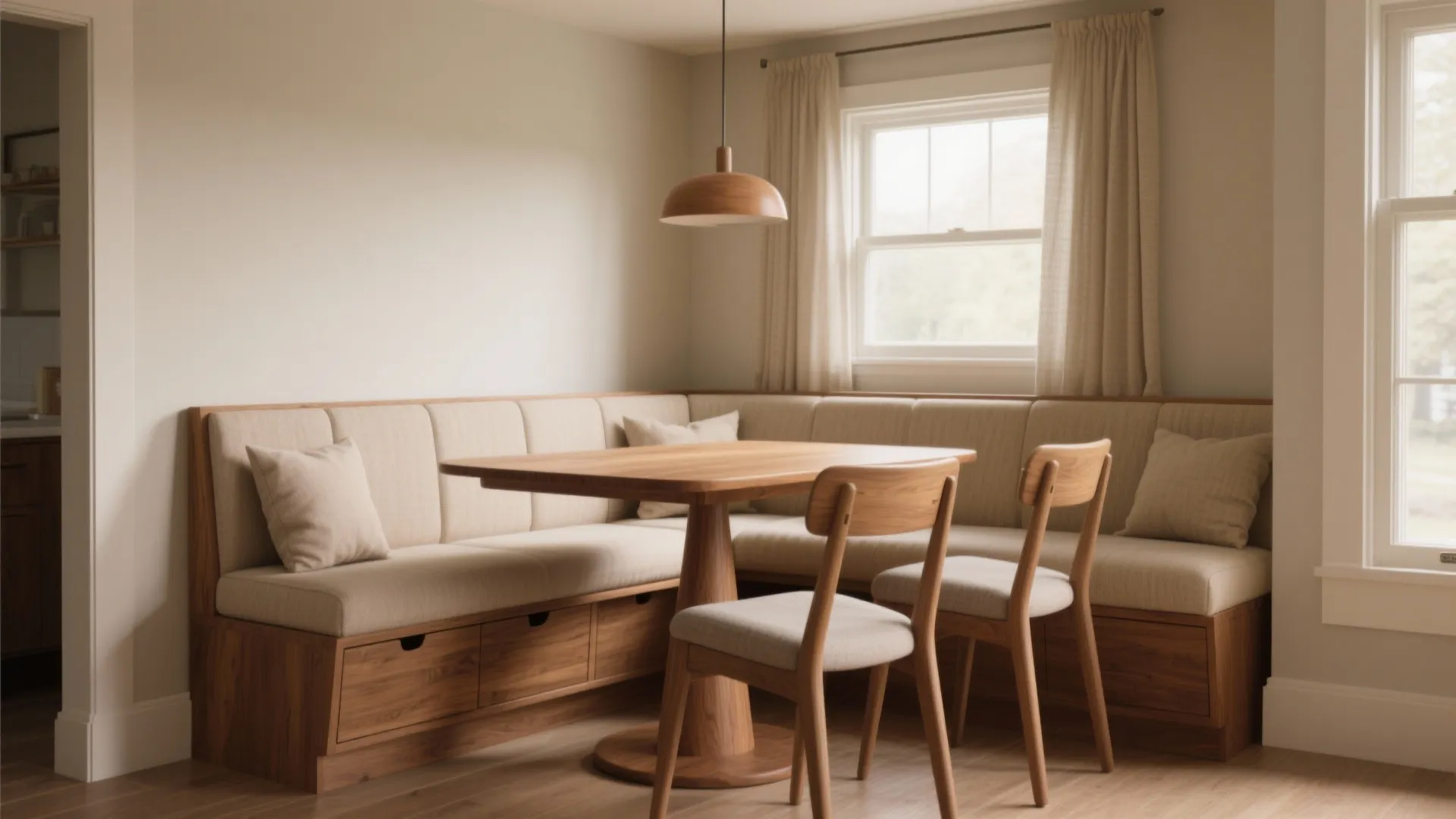 Banquette Seating That Doubles Your Floor Area