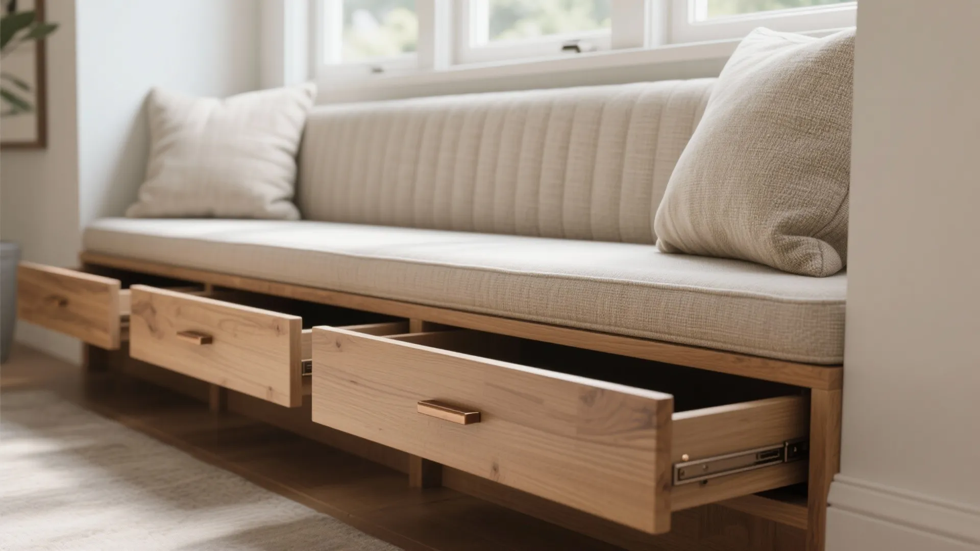 Built‑In Storage and Banquette Seating