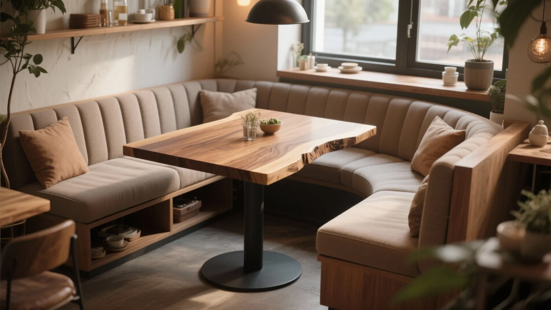 5. Built-In Banquette Combo