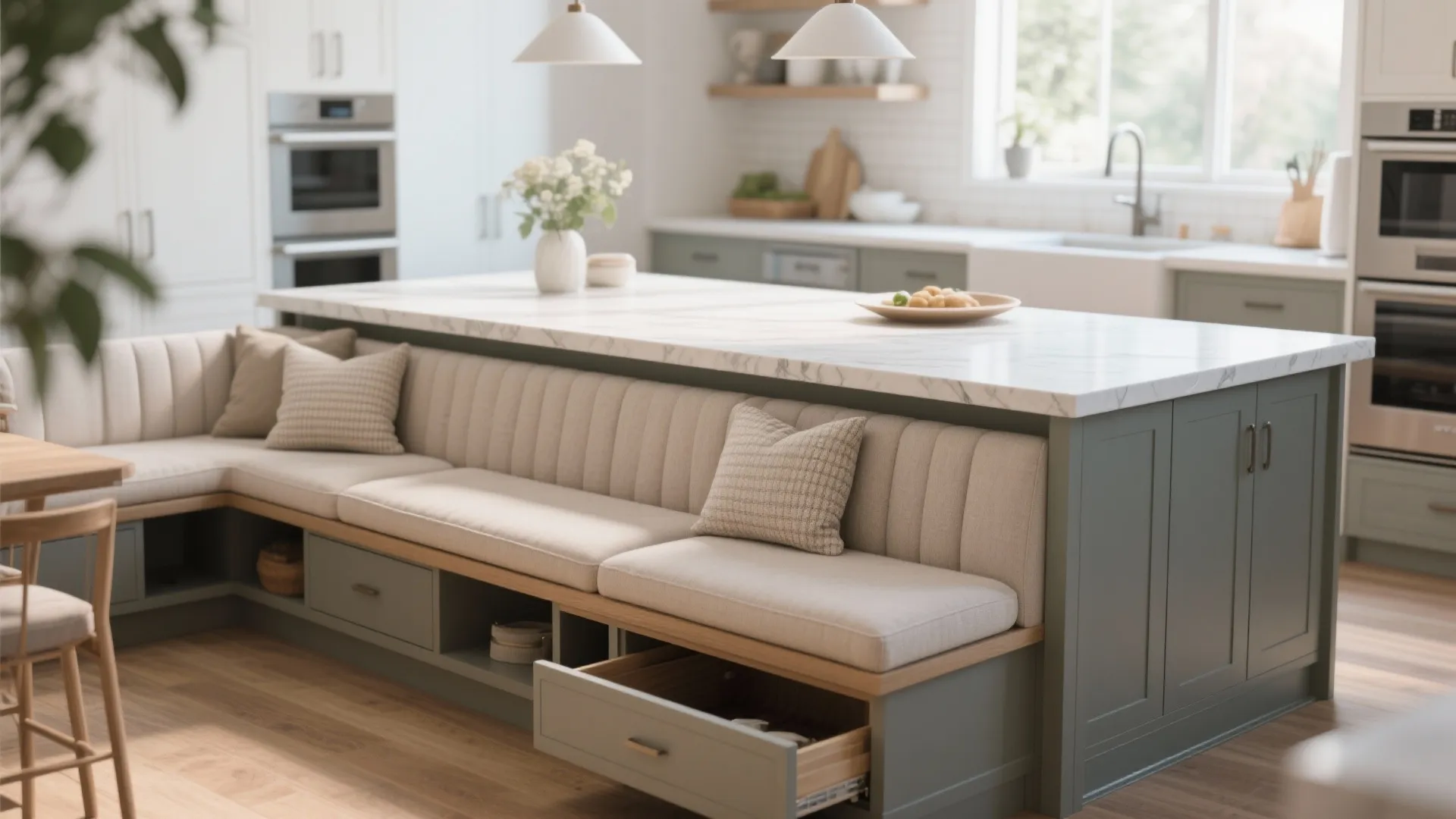 8. Built-In Banquette End
