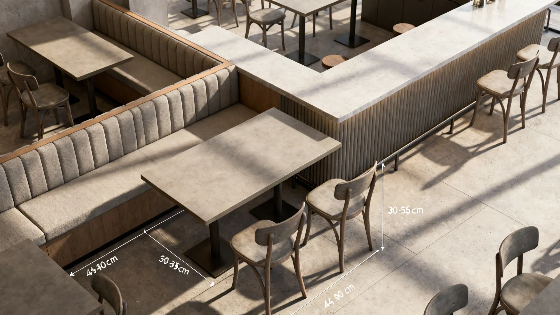 Idea 4: Banquette + Bar: Corner Comfort with a Social Spin