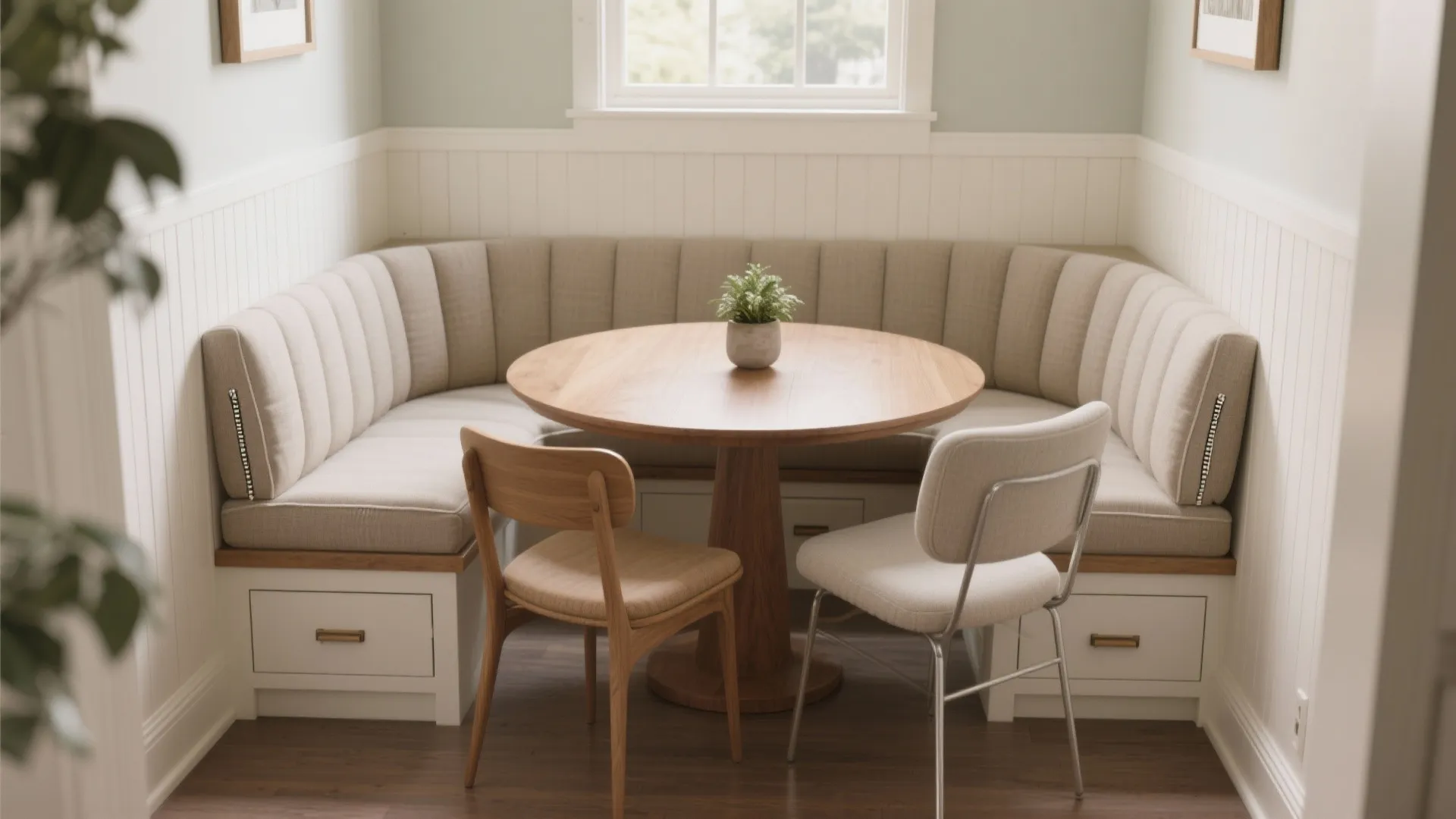 Built-in Banquette with Storage