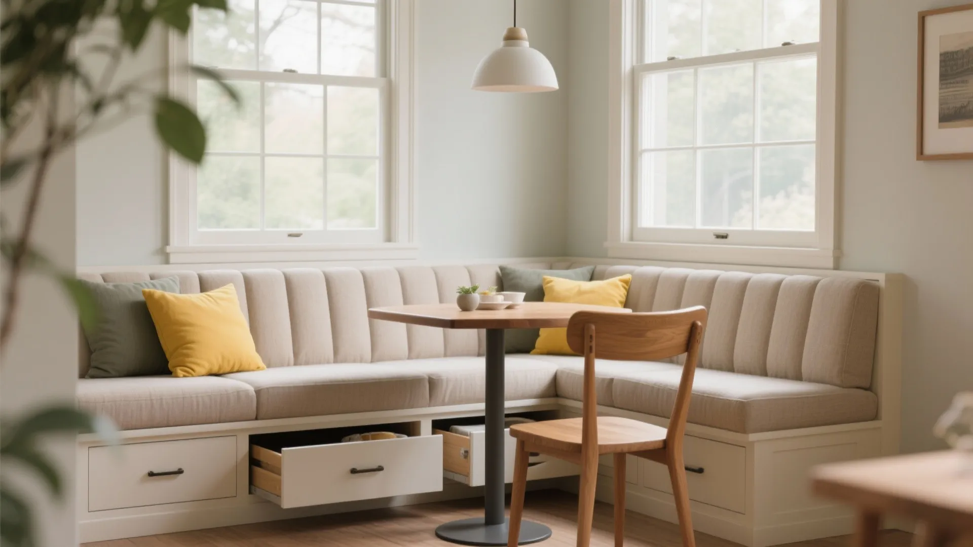 2. Banquette Bench Seating