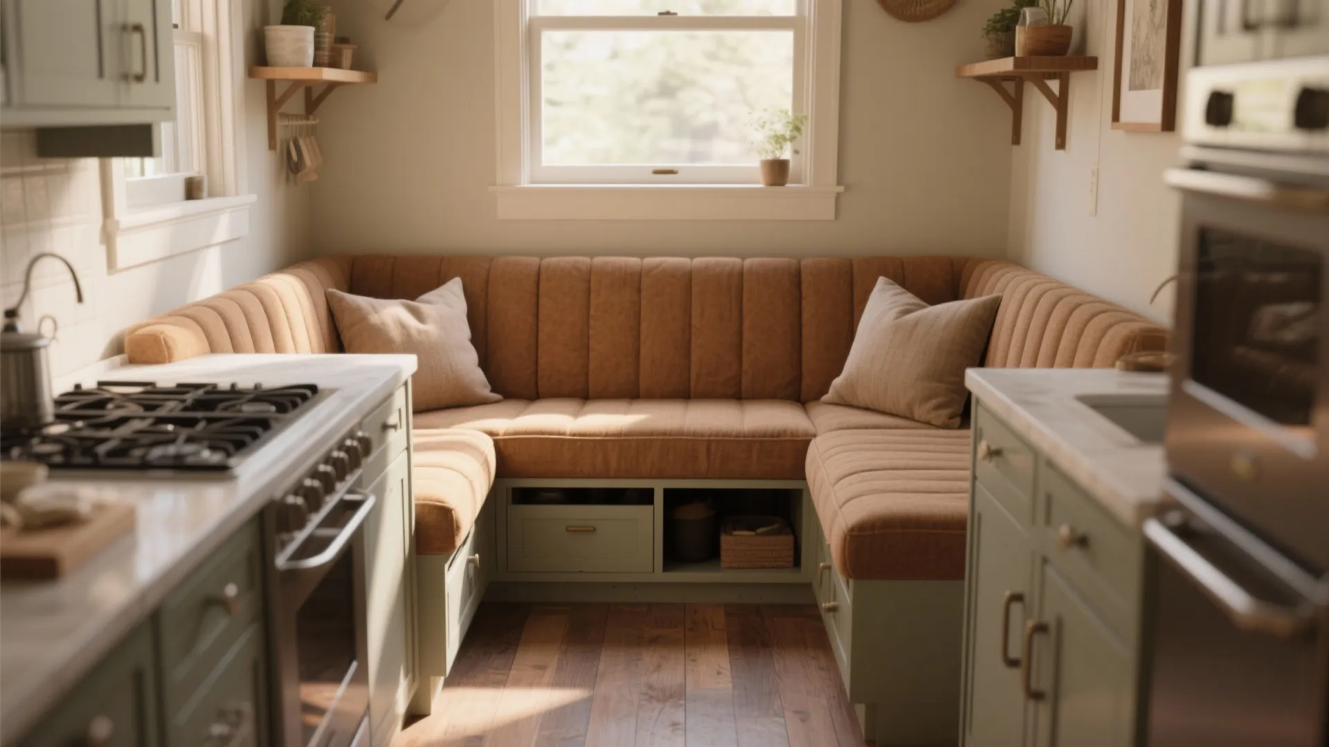 3. Banquette Seating