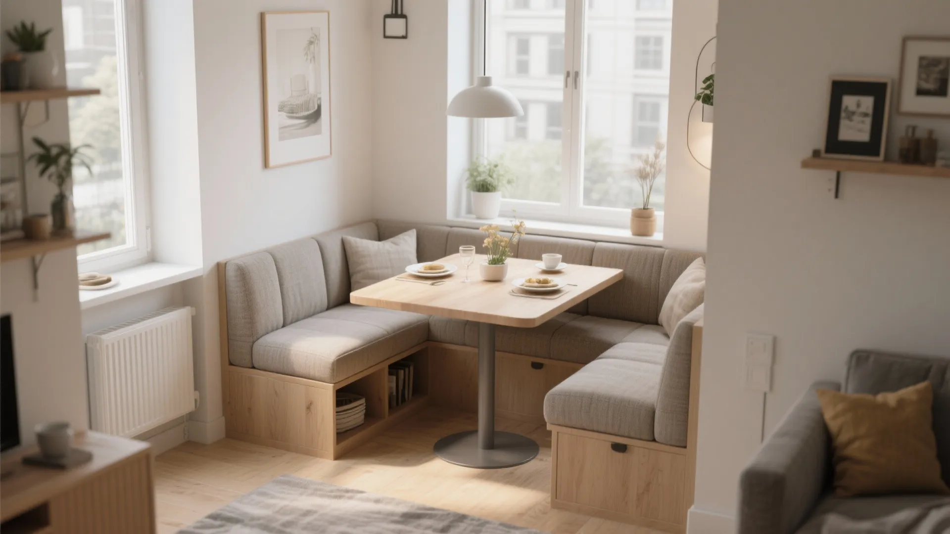 Built-In Banquette Seating