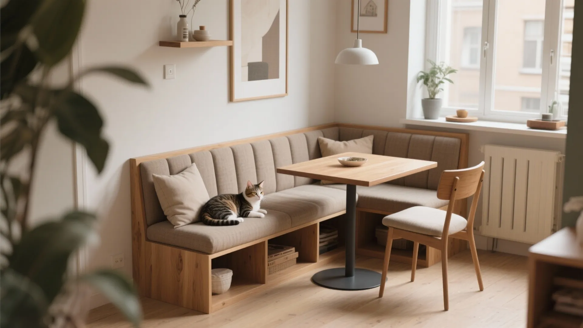 7. Built-In Banquette Seating