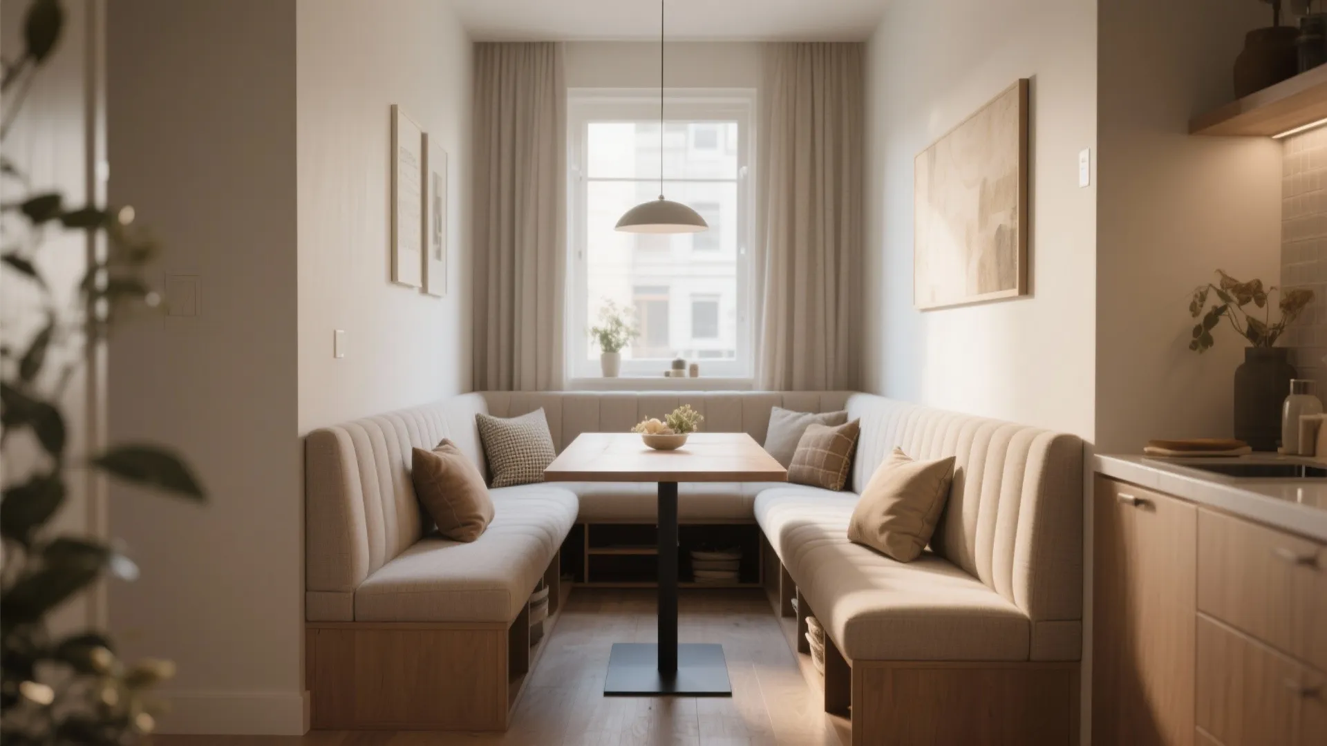 3. Banquette Seating Combo