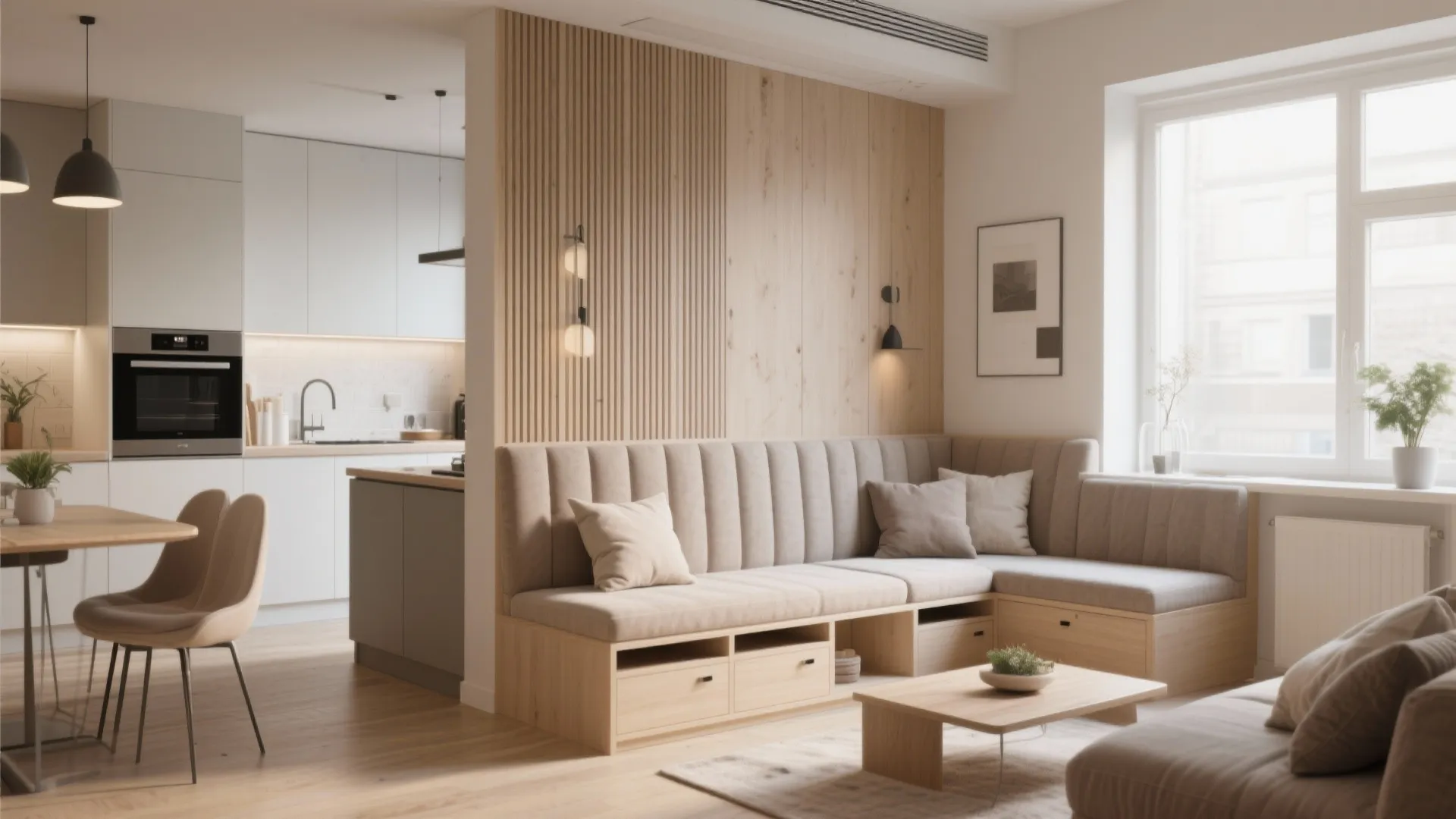 9. Built-In Banquette Seating