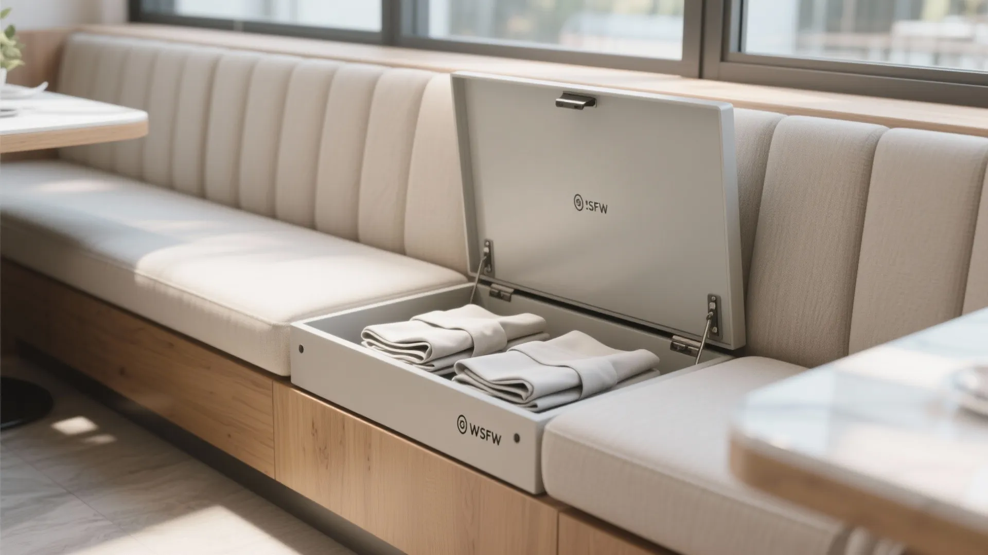 2. Under-Seat Storage Magic