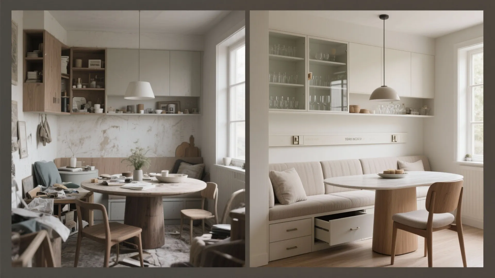 Elegant Storage: Built-Ins, Banquettes, and Slim Consoles