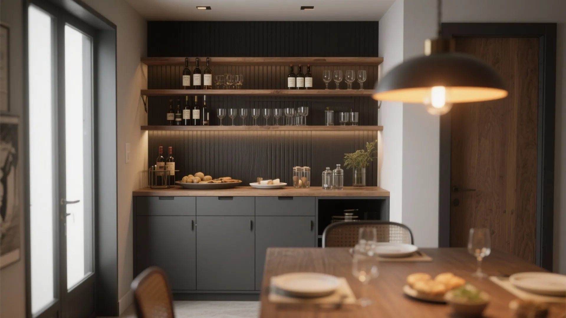 3. Multipurpose Bar-Buffet Combo