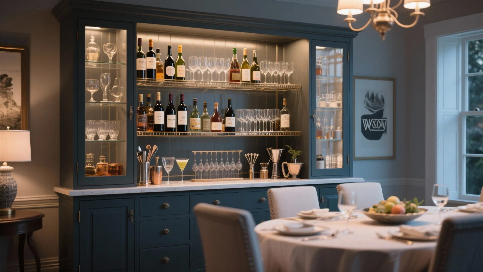 6. Turn It Into a Bar Cabinet