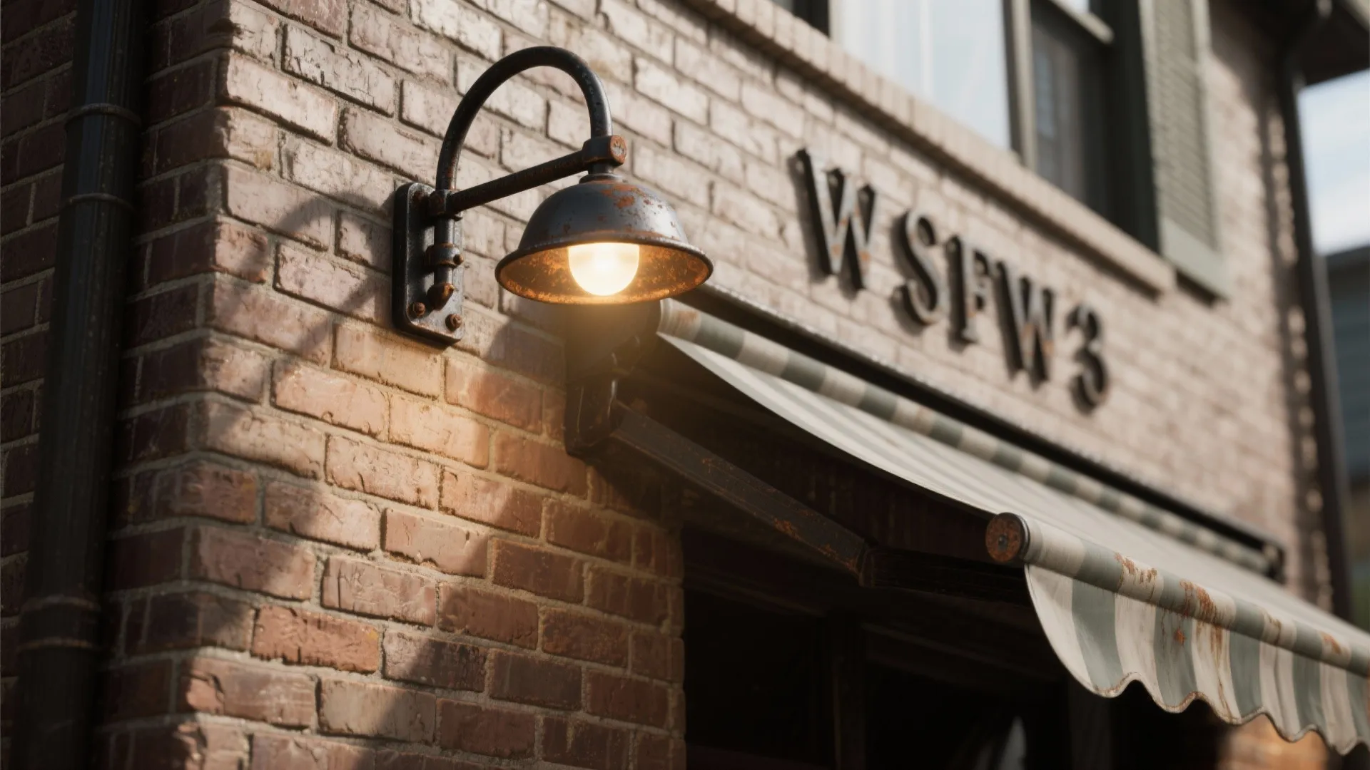 2. Barn-Arm Wall Lights