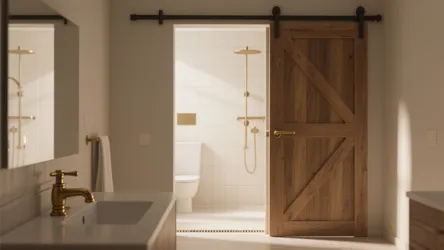 5 Creative Bathroom Barn Door Lock Ideas