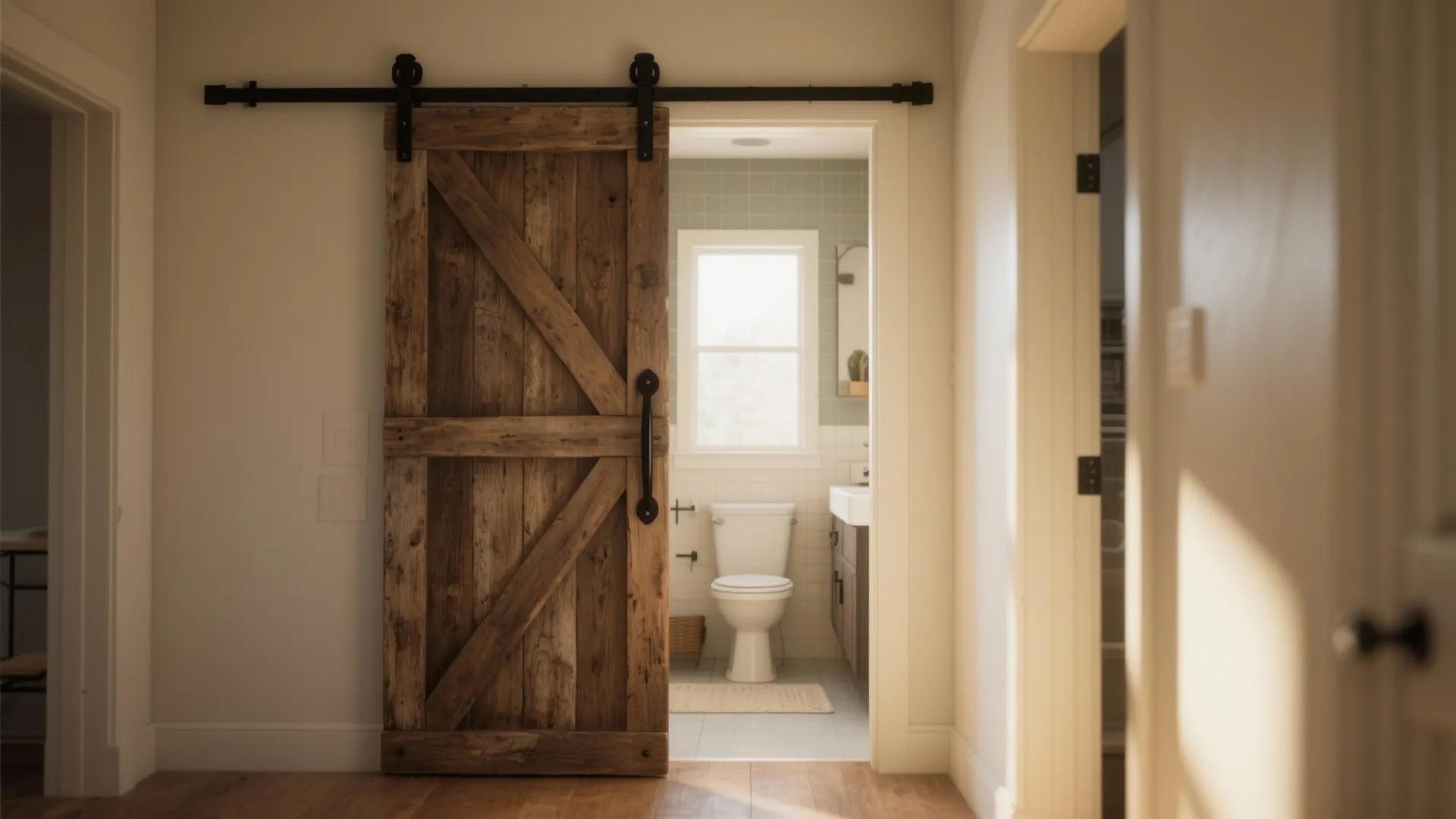 5. Barn Door Entrance