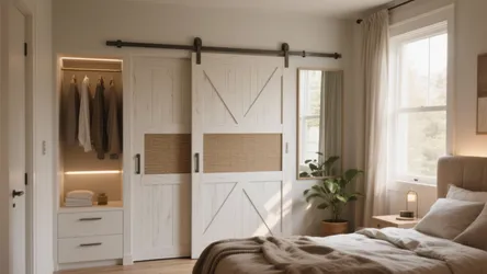 5 Small-Space Ideas for Barn Door Bedroom Sets