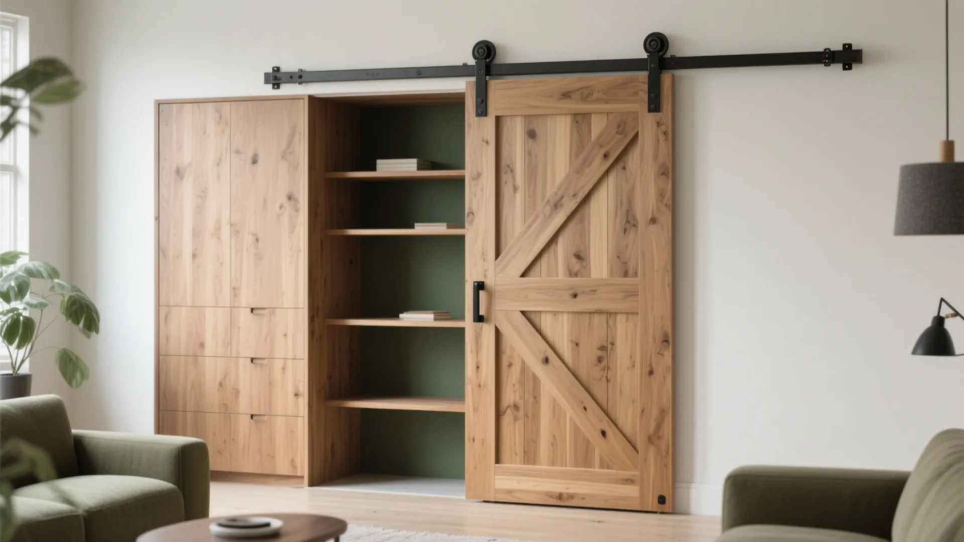 DIY Barn Door Cabinets: A Stylish Storage Solution: 1 Minute to Your Next Rustic Upgrade—Easy Guide to DIY Barn Door Cabinets