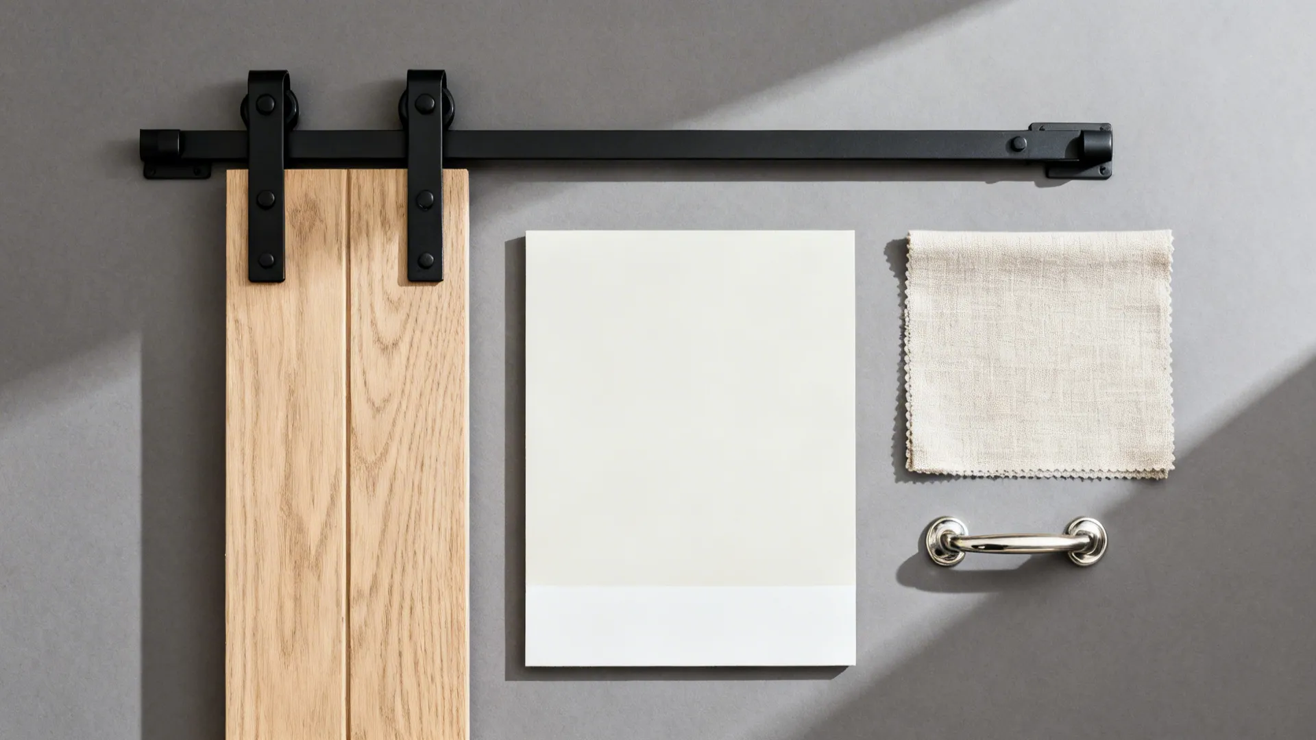 Barn-Style Slider for Bedroom Nook