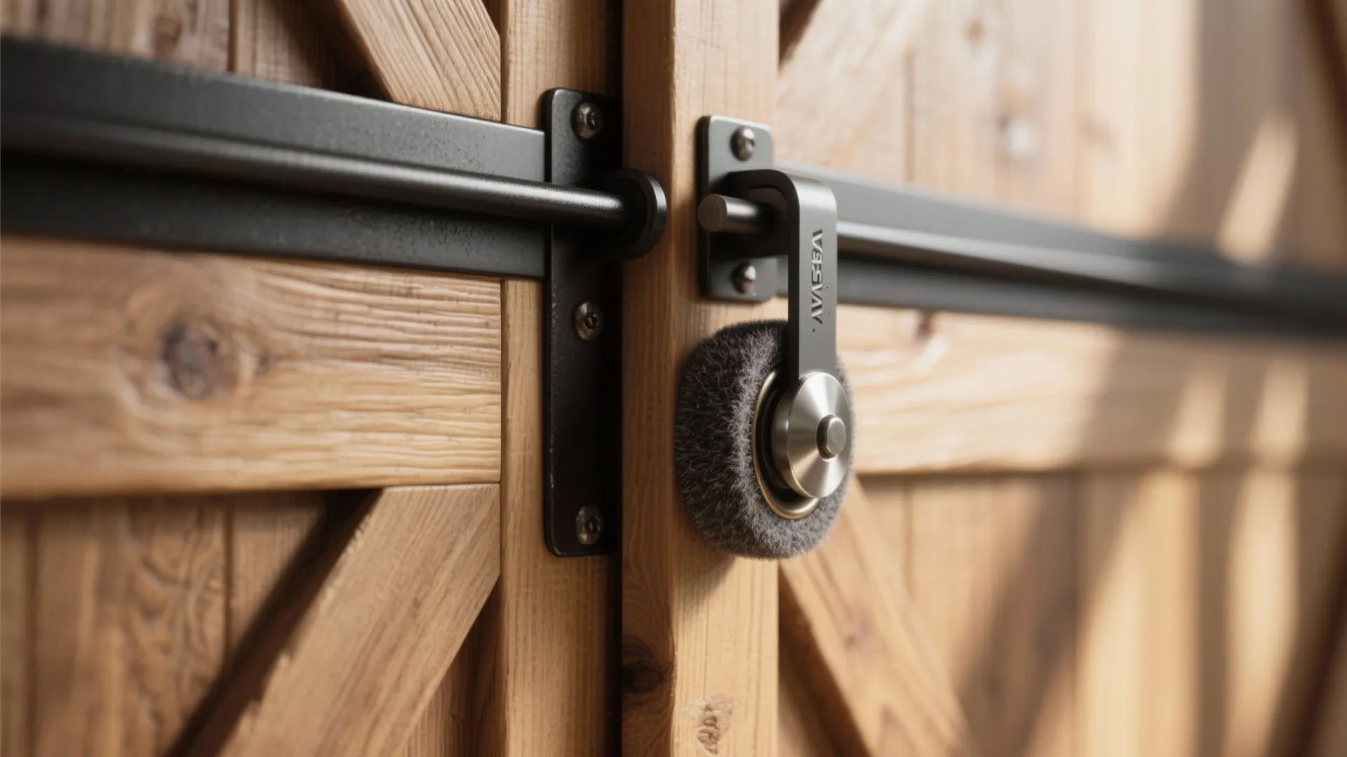 Tip 3: Barn-style sliders with acoustic tweaks