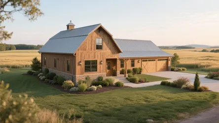 40x60 5-Bedroom Barn Home Ideas