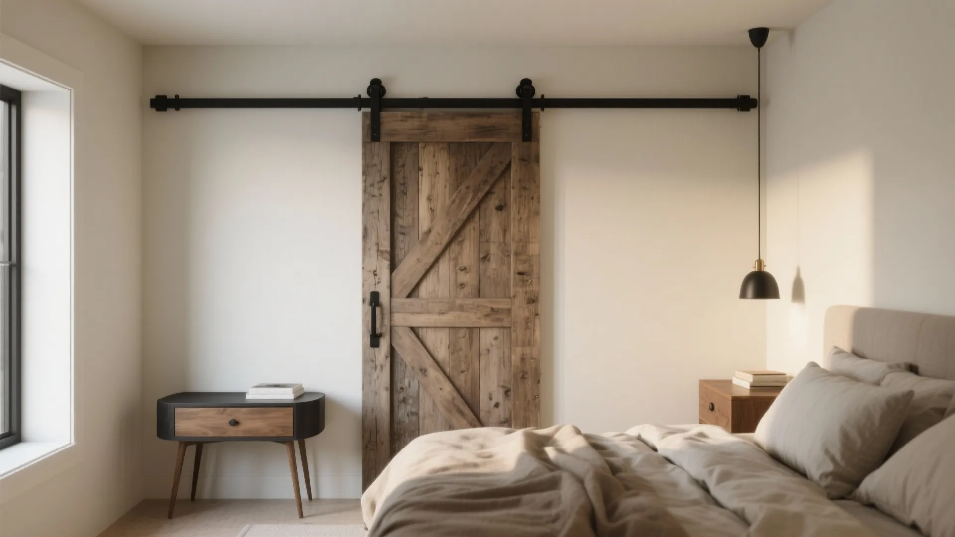 2. Barn/Sliding Doors — Style with Function