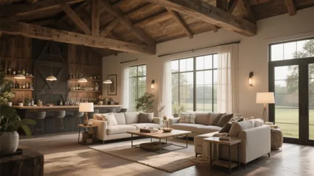 10 Barndominium Living Room Ideas
