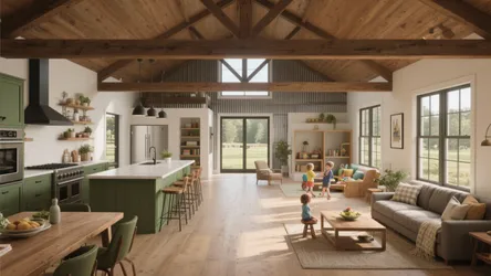 4-Bedroom Barndominium Kits: Big Style for Small Budgets