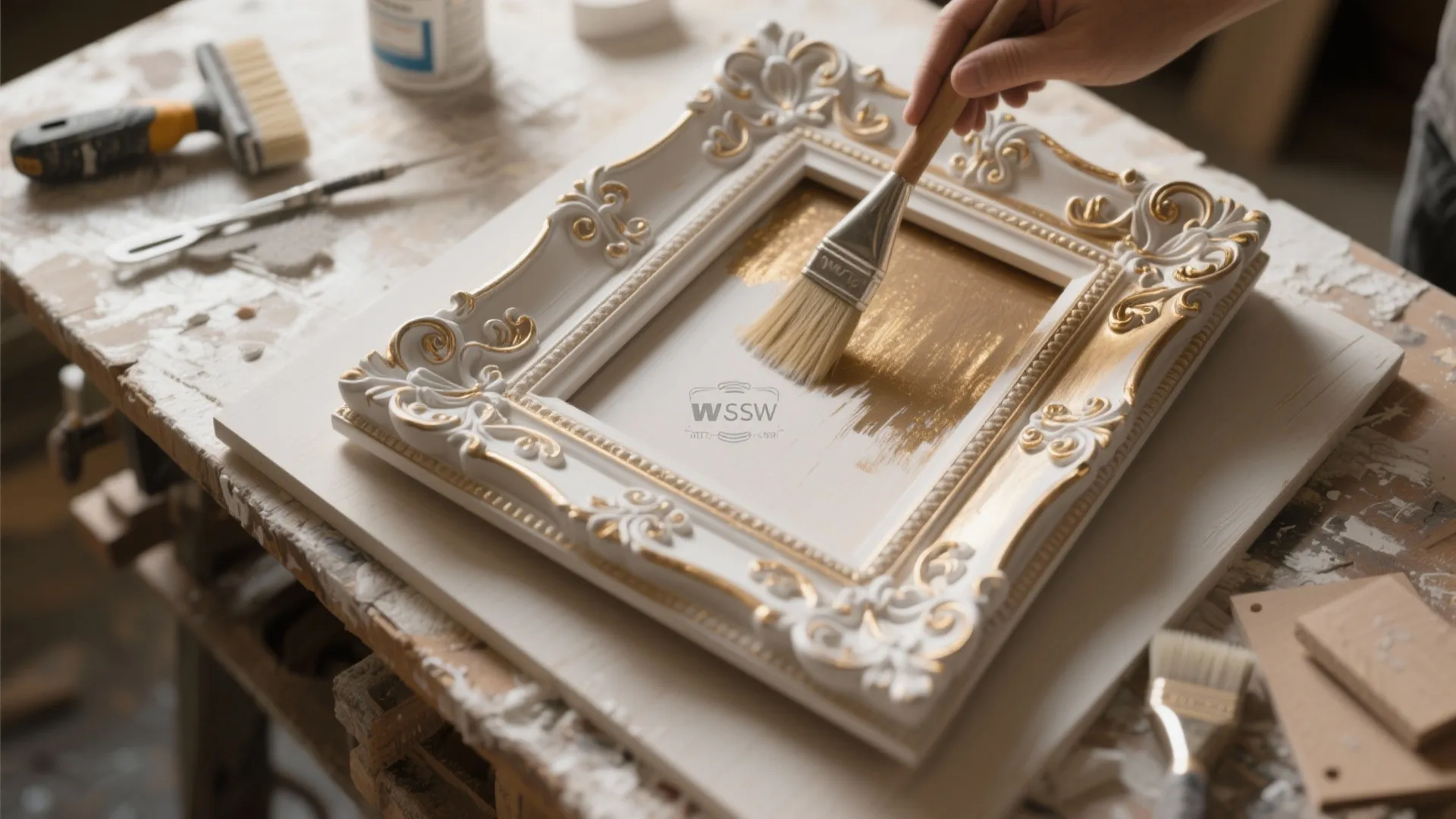 1. Baroque Frame on a Budget