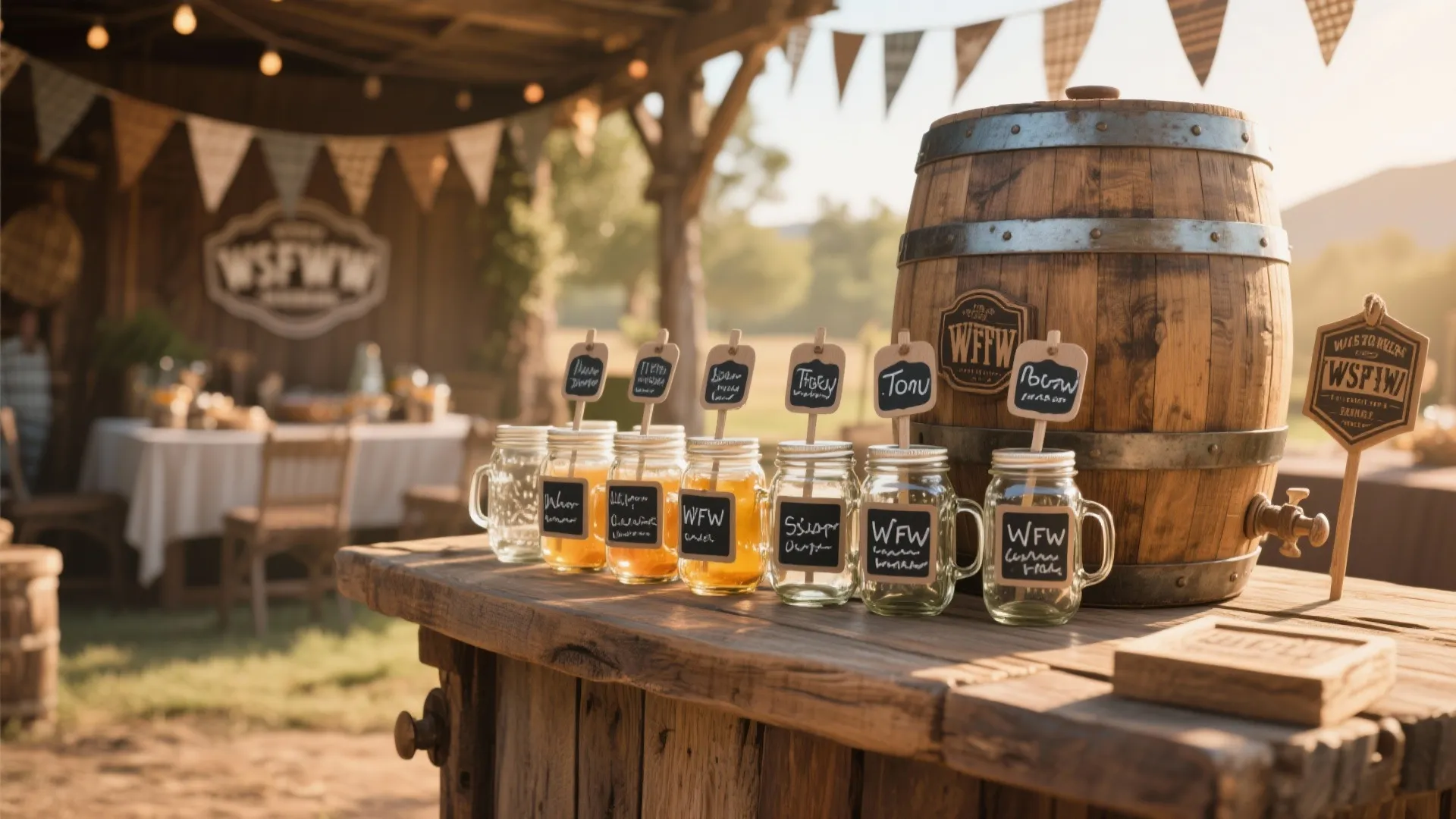 Tip 4: Barrel Drink Station